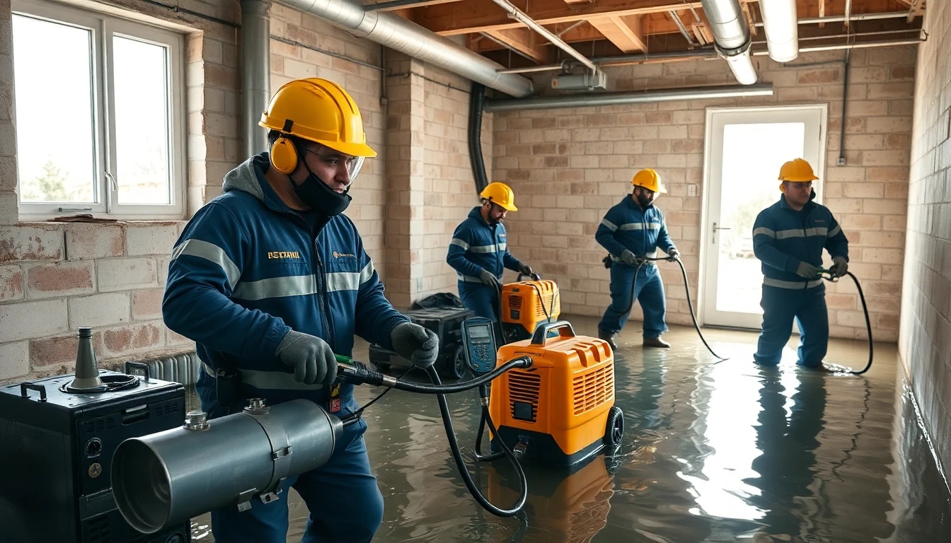 Water Damage Background